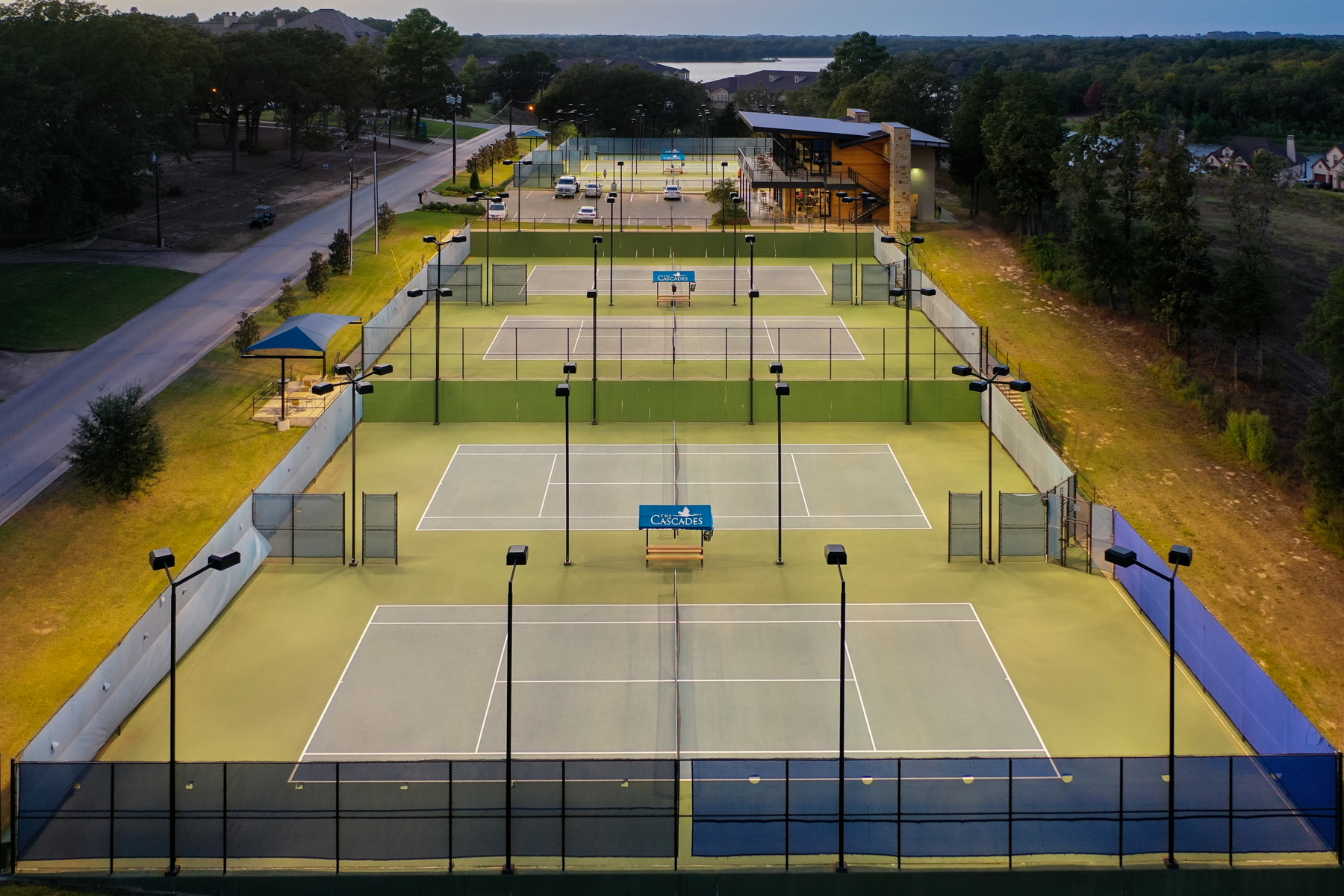 Cascades of Texas tennis facility