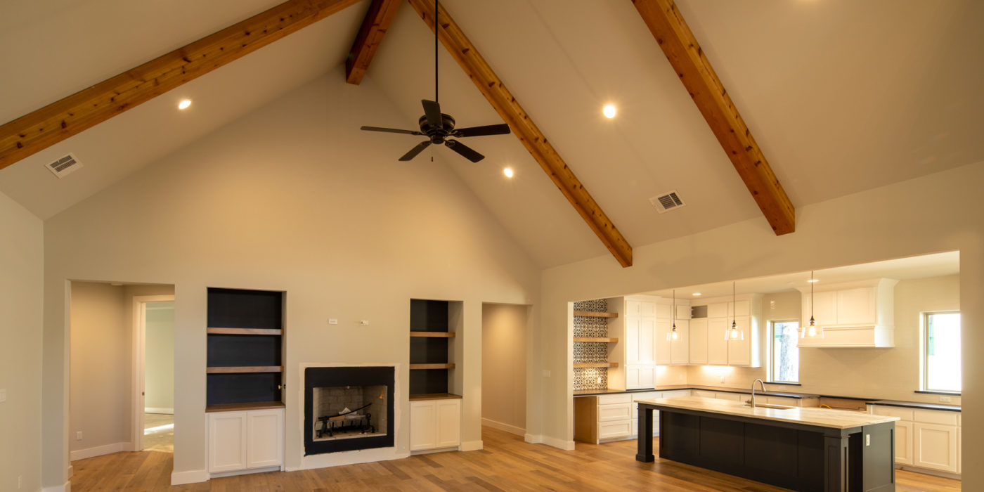 new construction luxury homes at the Cascades in Tyler, Texas